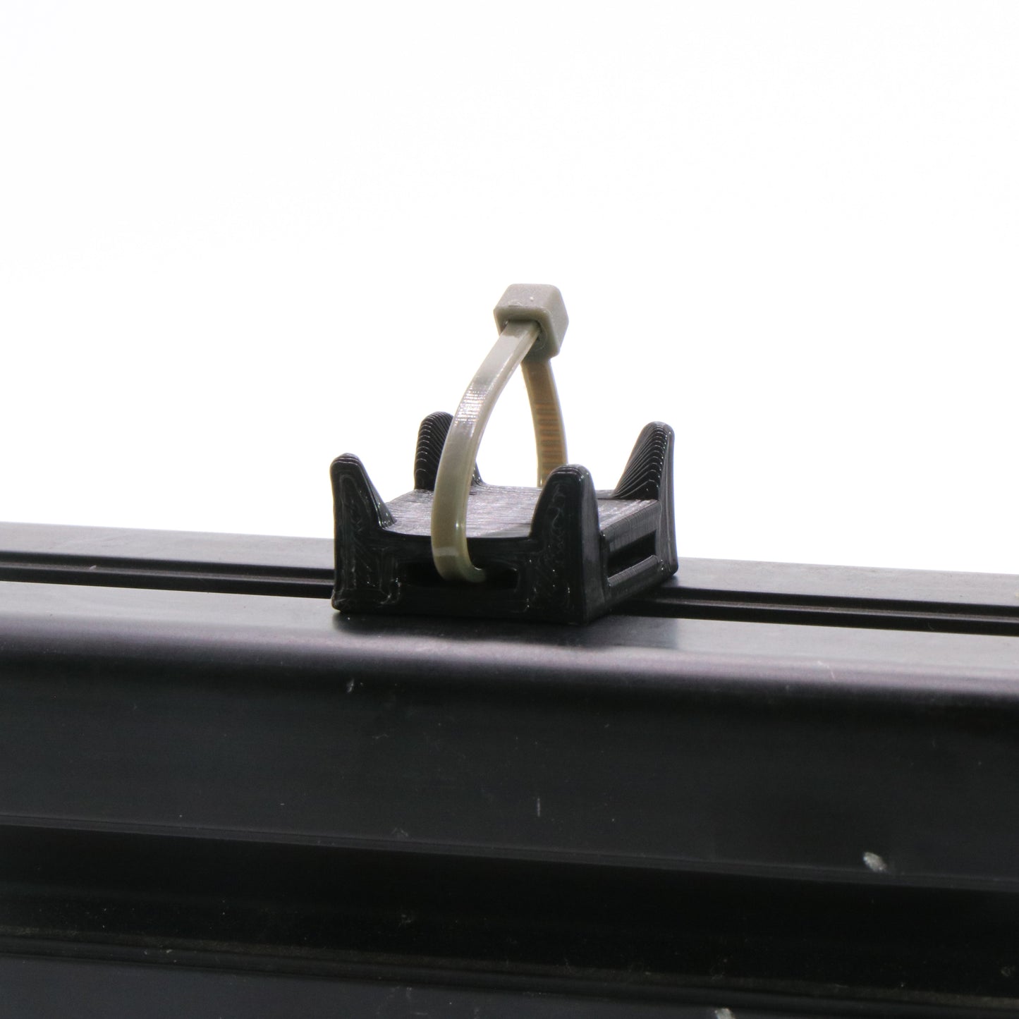 Cable Tie Cable Management Clips for Aluminum Extrusion (10 Pack)
