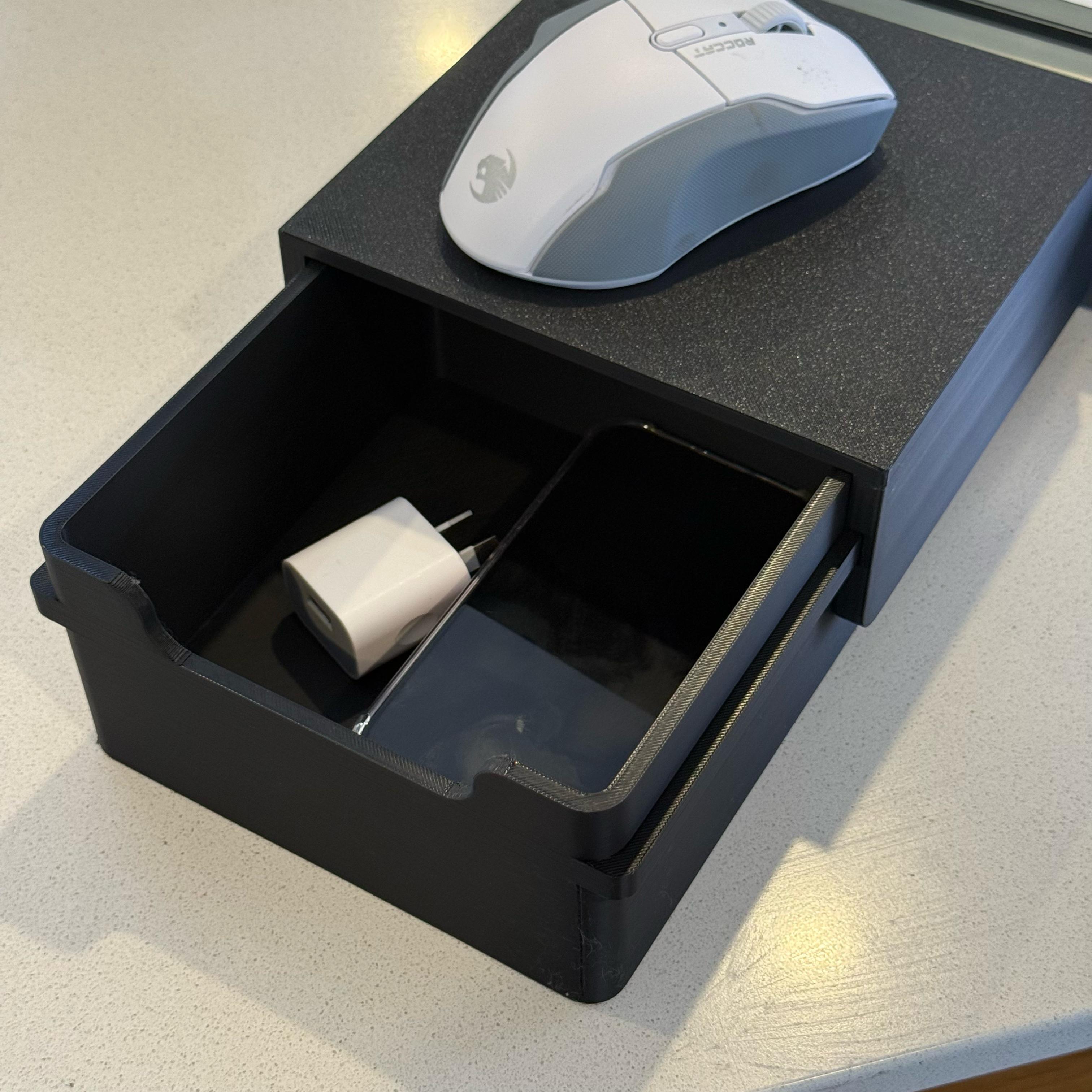 Mouse Pad + Storage Bin for Cockpits