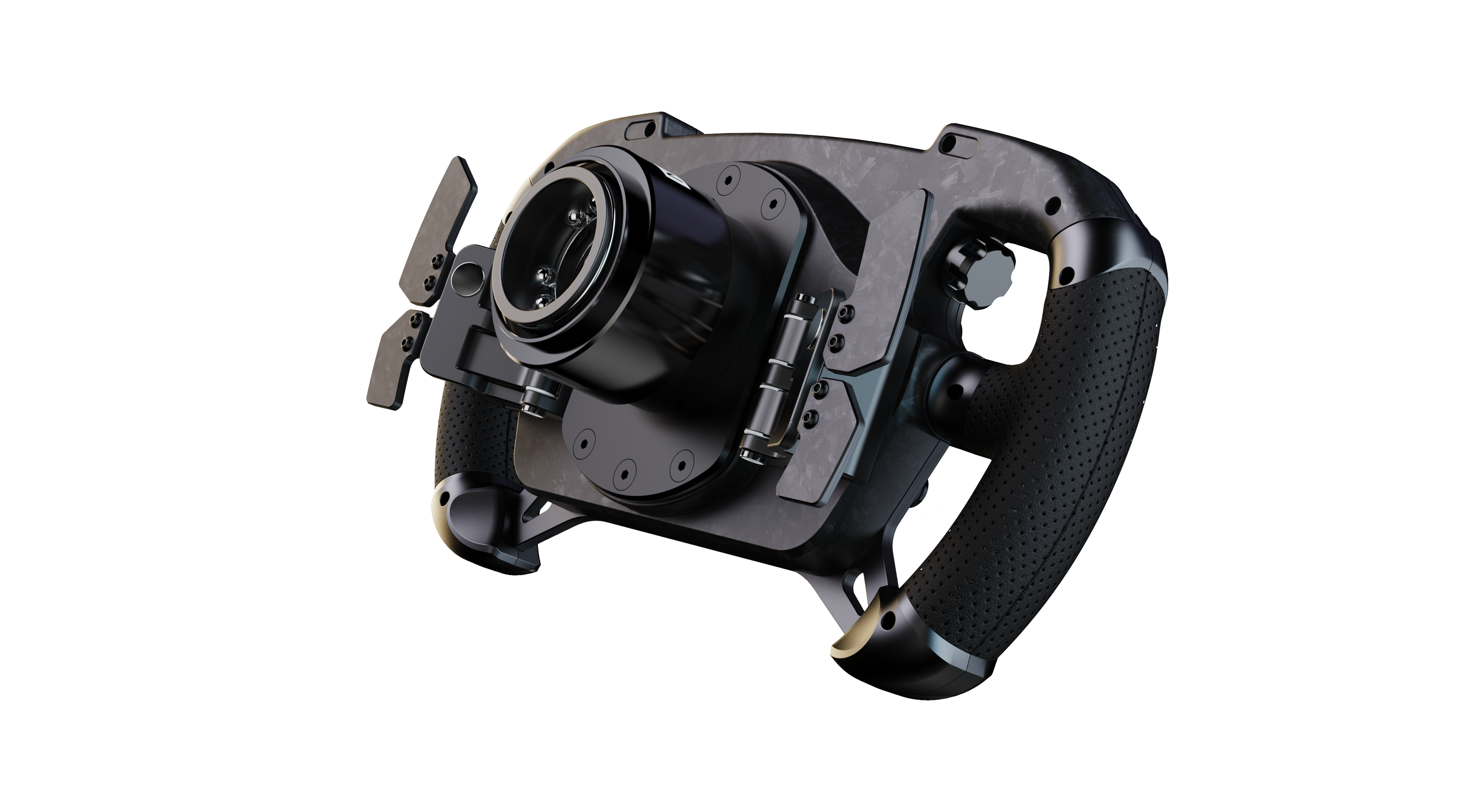 Moza Racing GS V2P Steering Wheel Faux Leather