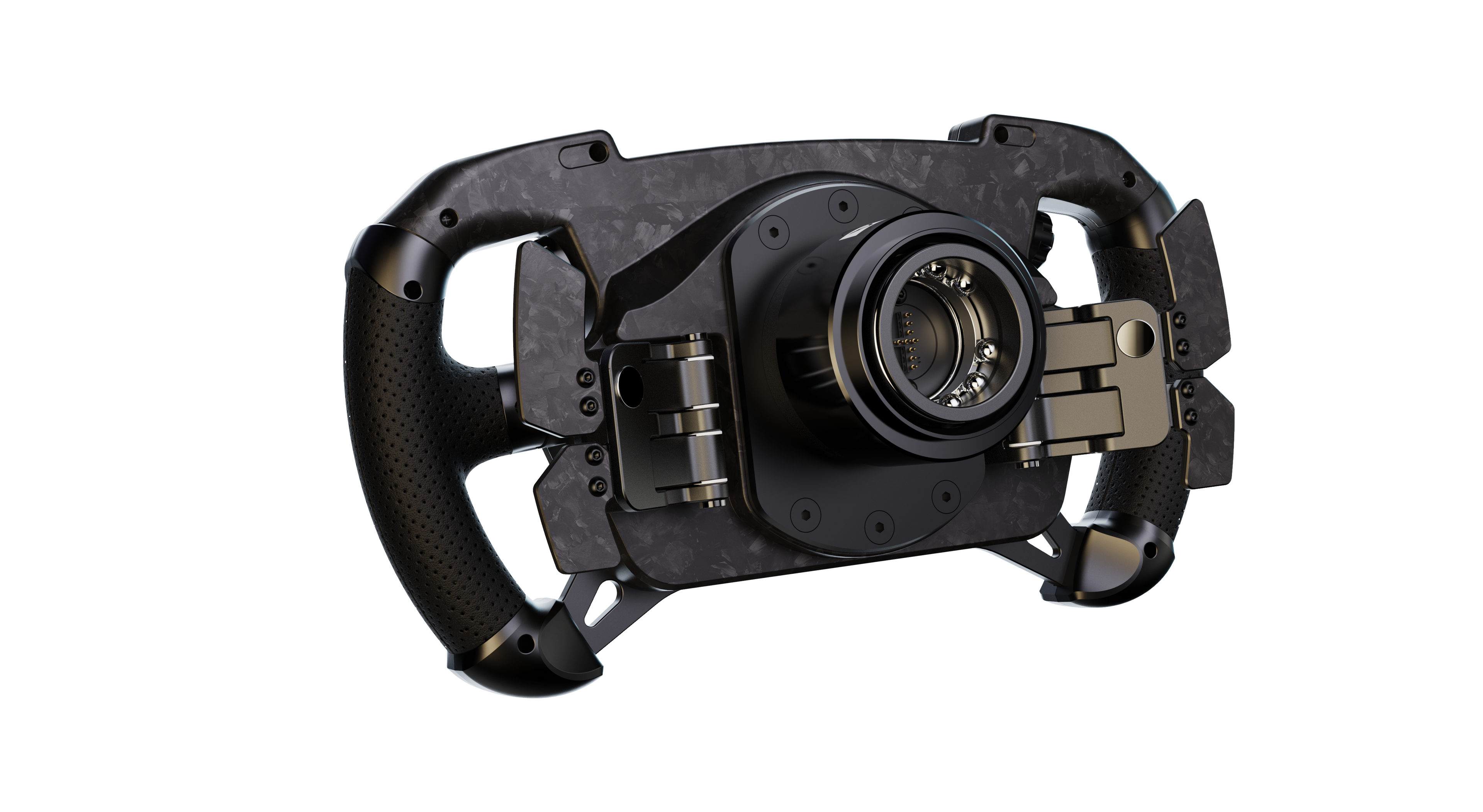 Moza Racing GS V2P Steering Wheel Faux Leather