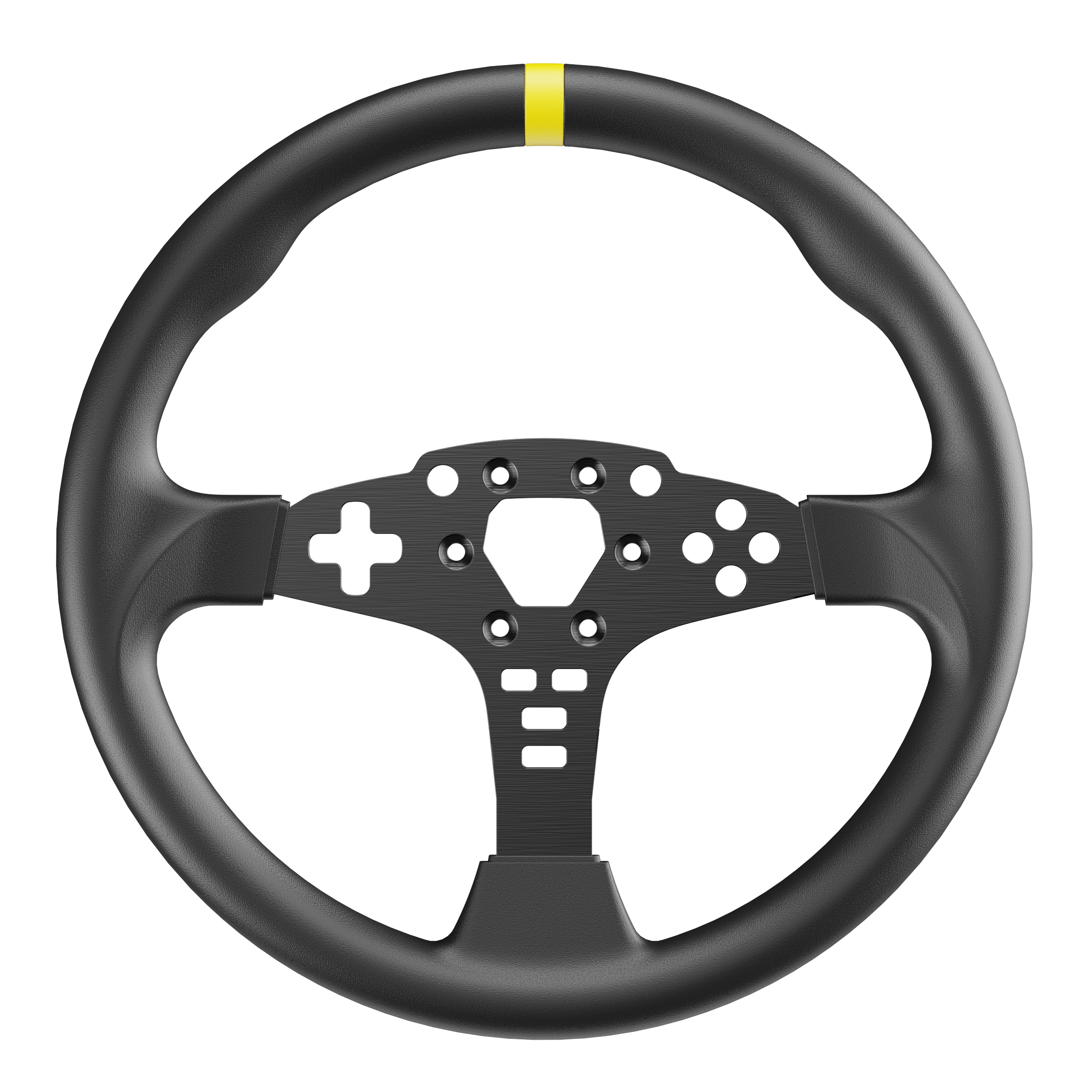 Moza 12-inch Round Wheel Mod for ES wheel