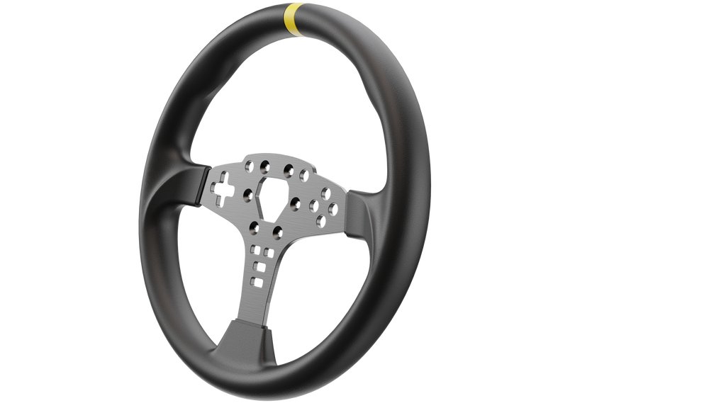 Moza 12-inch Round Wheel Mod for ES wheel