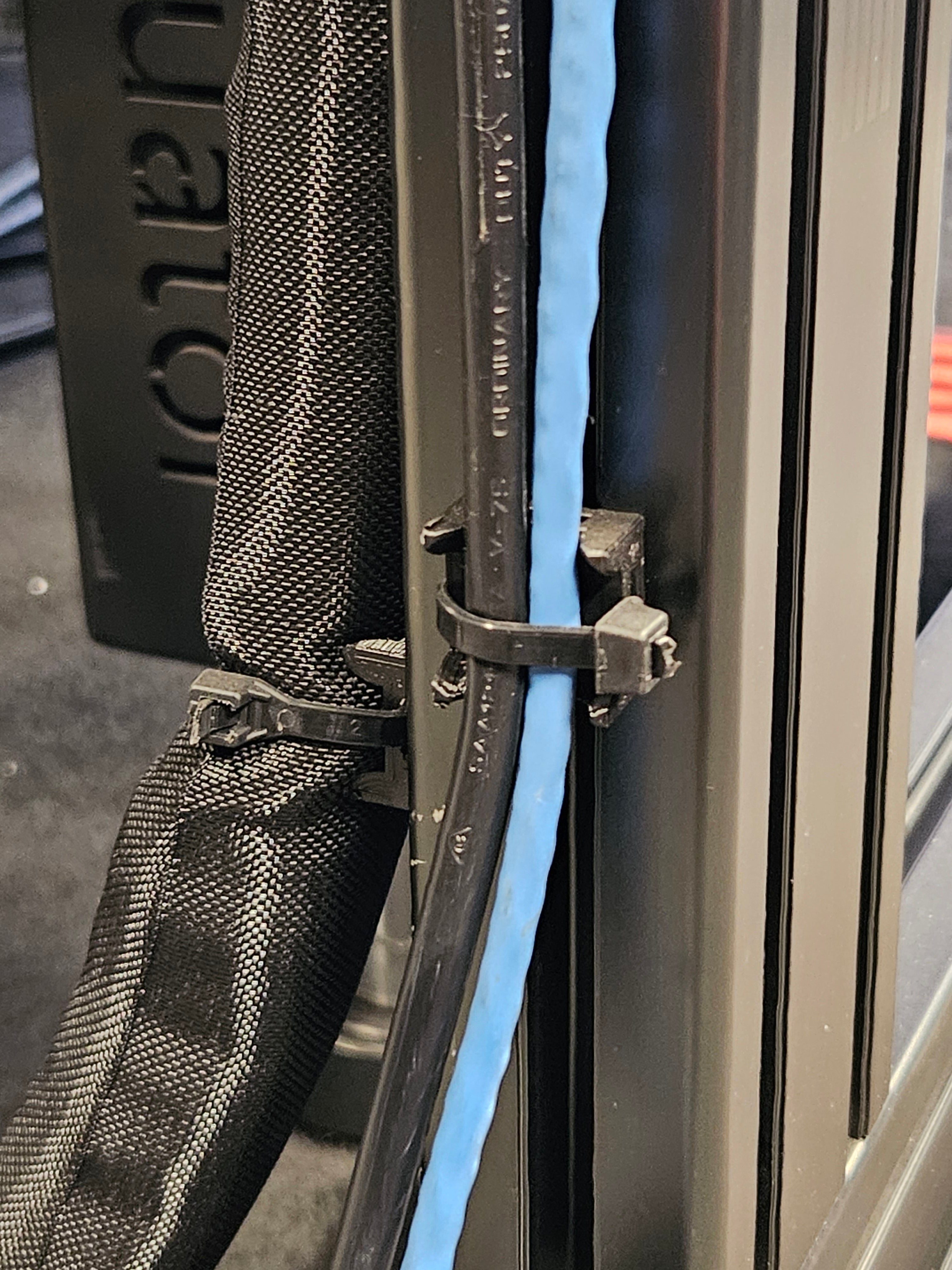 Cable Tie Cable Management Clips for Aluminum Extrusion (10 Pack)