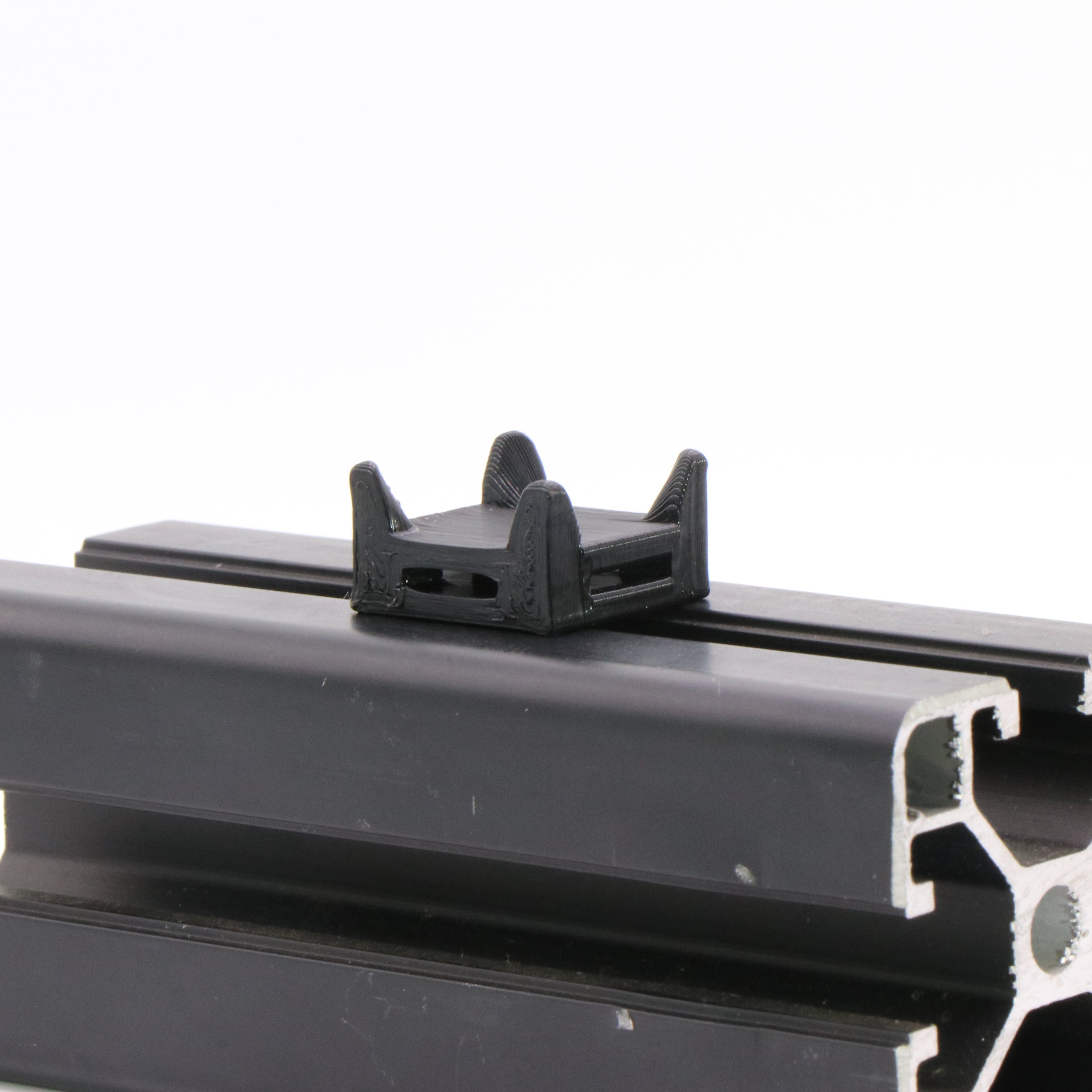 Cable Tie Cable Management Clips for Aluminum Extrusion (10 Pack)