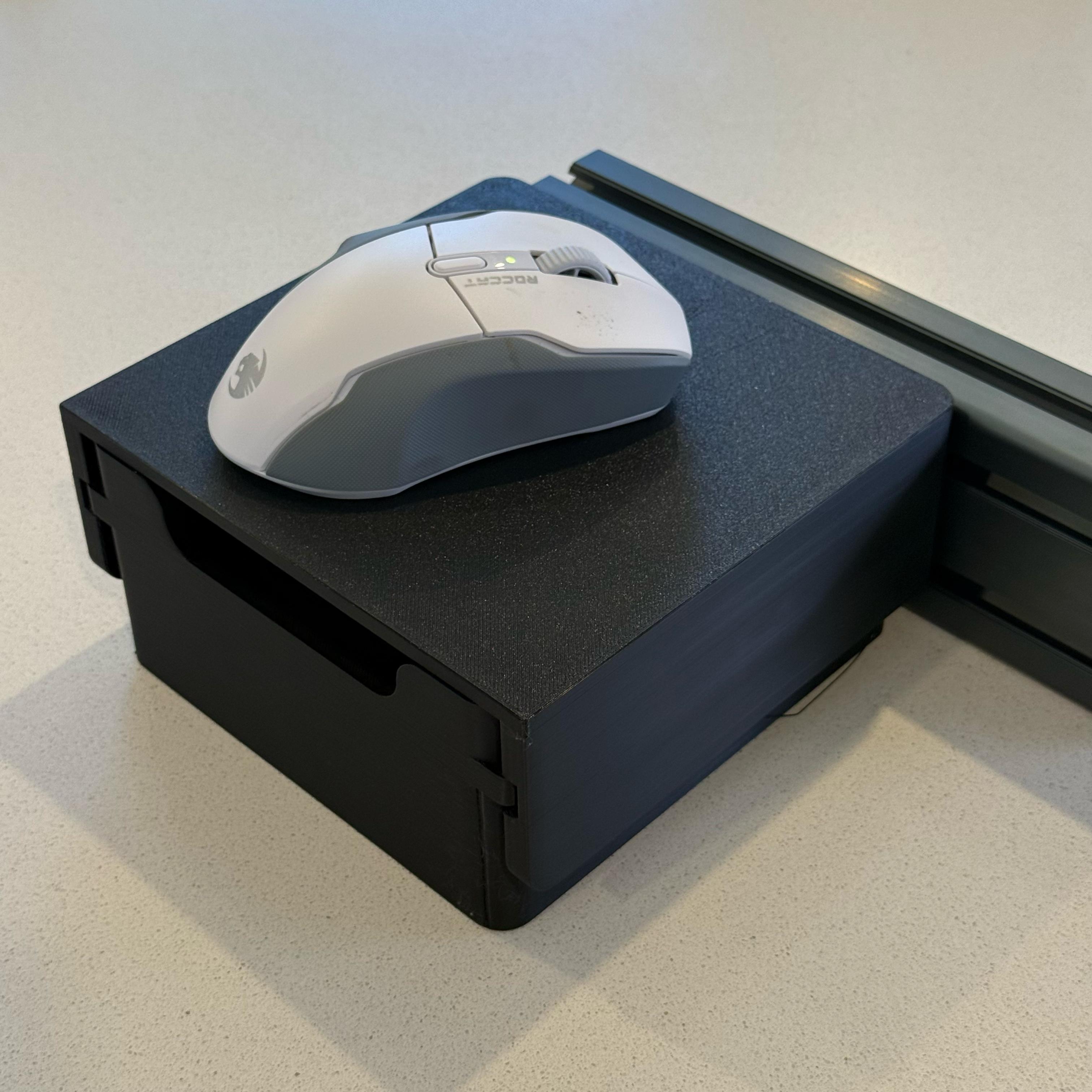 Mouse Pad + Storage Bin for Cockpits