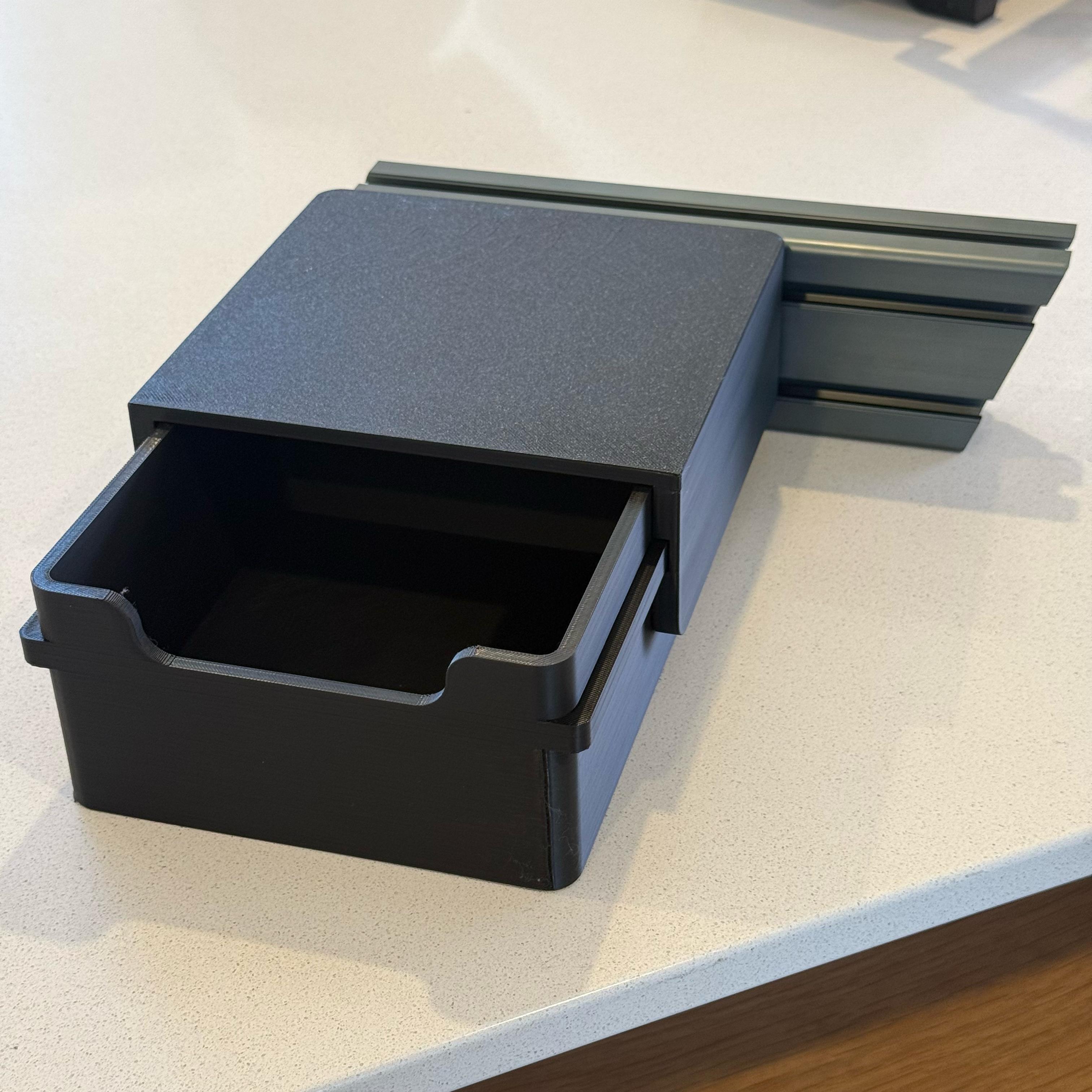 Mouse Pad + Storage Bin for Cockpits