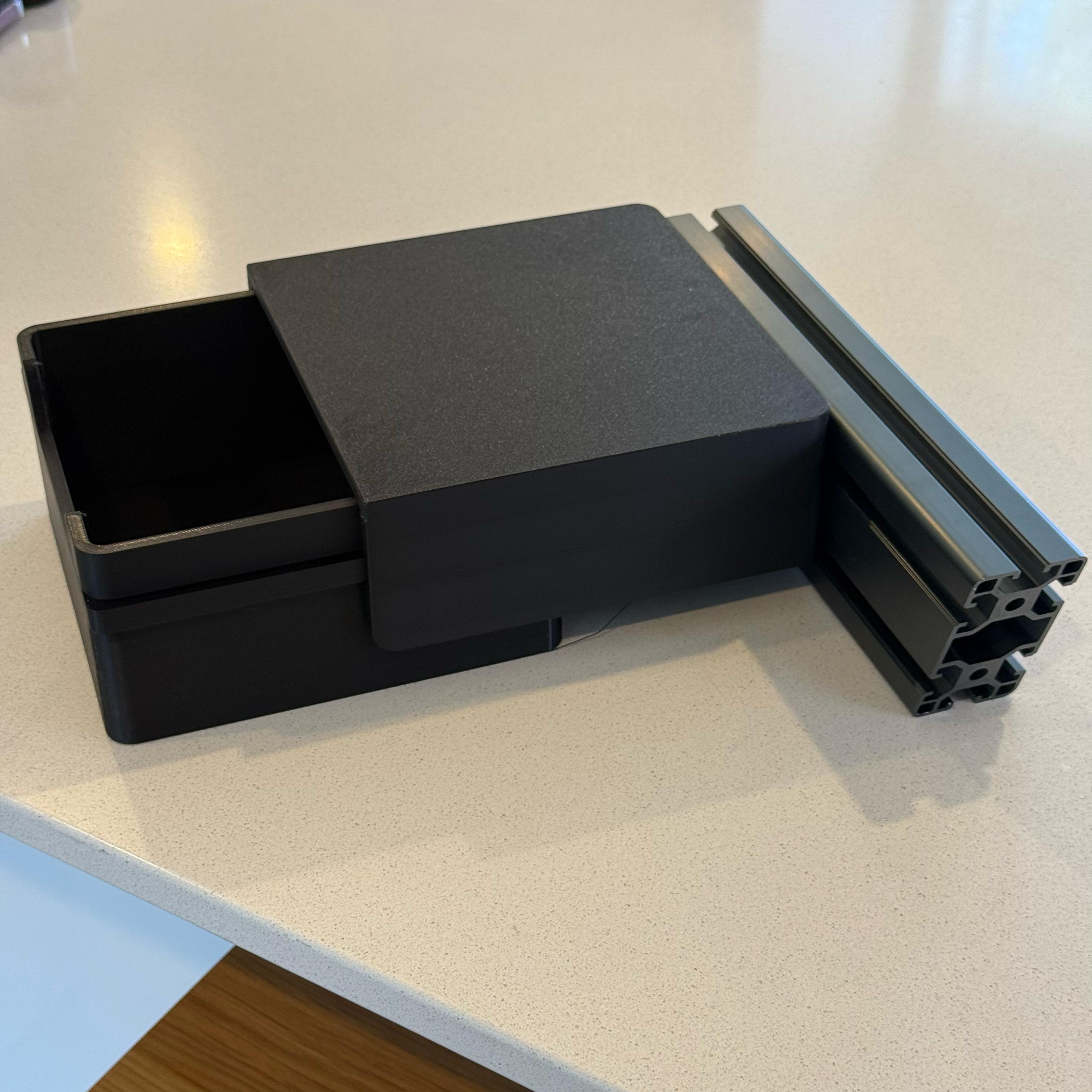 Mouse Pad + Storage Bin for Cockpits